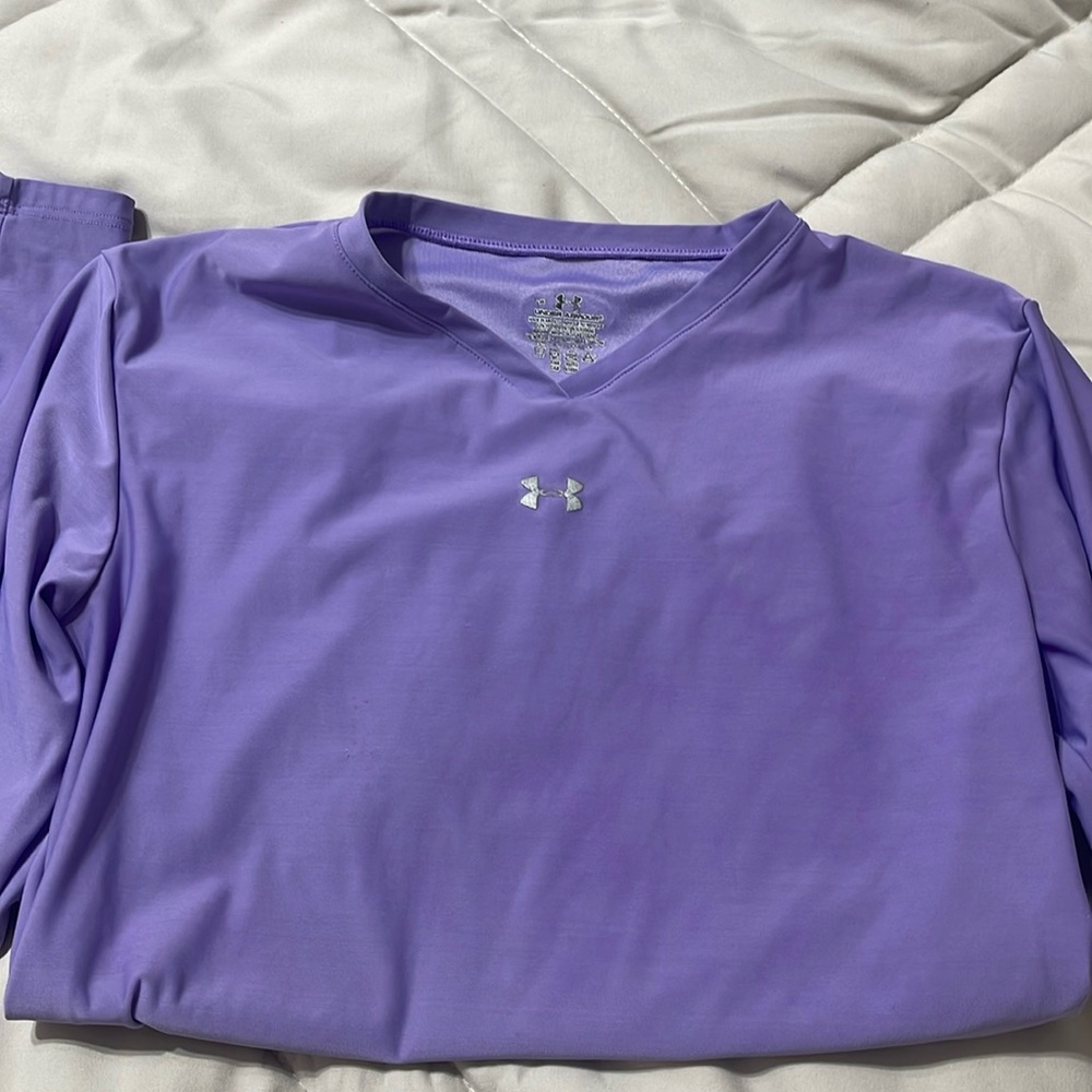 Under Armour long sleeve, athletic top